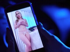 Tyttö, Blondi, Vibraattori, Selkäsauna, Pillu, Lelut