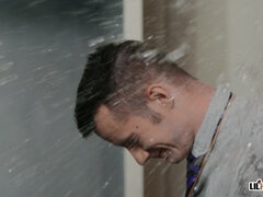 Anale, Culo, Leccata di culo, Culo in bocca, Toccando, Capelli corti, Gonna, Calze