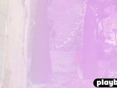 Culo, Tette grandi, Bionda, Tette naturali, All'aperto, Softcore, Solo, Tette