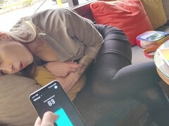 Leie, Paar, Selbstgemacht, Orgasmus, Im freien, Öffentlich, Spielzeuge