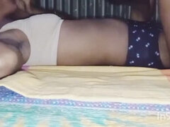 Desi Village Wife Blowjob and Handjob with Husband - Hot Indian Couple Sex