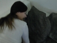 Amateur, Sucer une bite, Brunette brune, Jeux, Hard, Hd, Pov, Adolescente