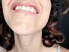Joi wank off instructions - jizz in my mouth - facial cumshot point of view asmr