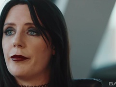 Anal, Brunette brune, Tir de sperme, Faciale, Interracial