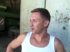 素人, アナル, 茶髪の, 露出狂, フランス人, アウトドア, 公共