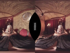 Horny blonde VR smutty xxx movie