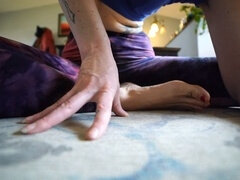 Intense POV experience: Surrendering to a Tattooed Giantess and Her Mesmerizing Feet!