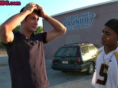 Pulled straight black loves giving head