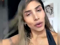 デカパイ, ブロンド, ラティーナ, オナニー, 熟年, 淫乱熟女