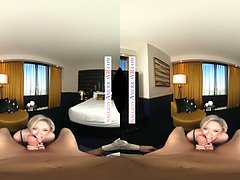 Arsch, Grosser arsch, Blondine, Blasen, Lingerie, Monster, Titten