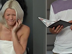 Kotě, Krásky, Blondýna, Creampie, Výprask, Teenka