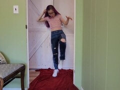 Compilation, Lunettes, Jeans, Petite femme