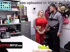 Talulah Mae caught shoplifting & gets punished by Coach with a fuck session