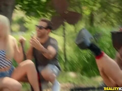 Pauzão, Morena, Carrro, Garganta funda, Amordaçar, Grupo, Hd, Ao ar livre cartaz de rua outdoor