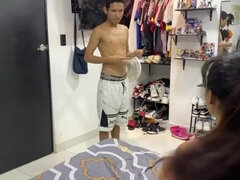 Grosser schwanz, Schwarz, Blasen, Paar, Besamung, Spermaladung, Süss, Schwanz