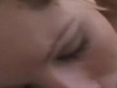 18, 아프리카인, 흑인, 금발의, 오랄섹스, 사정 샷, 다른 인종간의, 청소년