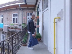 She Wants to Rent Him an Apartment and He Pays Her with His Huge Cock