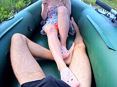 Stopy, Obciąganie stopami, Na wolnym powietrzu, Publiczny, Skarpety