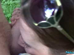 Amatør, Pik sutte, Creme tærte, Pik, Komme på ansigtet, Udendørs, Pov, Fisse