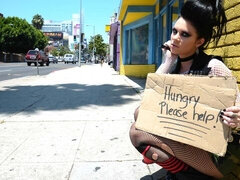 Gros cul, Grosse bite, Sucer une bite, Brunette brune, En levrette