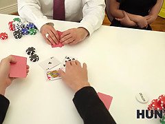 Lilly Bella loses a poker game and gets pounded in POV