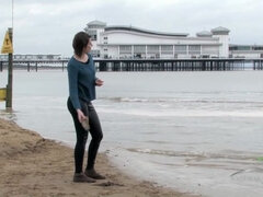 Røv, Ældre kvinde, Lille kvinde, Fisse, Kort hår, Bryster