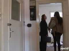 茶髪の, 手コキする, ハードコア, 生徒