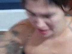 항문, 큰 가슴, 약간 뚱뚱한, 미친, 라티나, 밀프, 보지, 젖가슴