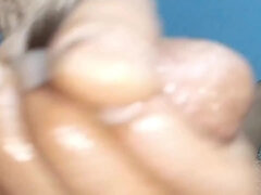 My Big Cock Attracts Muslim Wife In Hijab While Masturbating