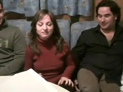 Groep, Hd, Hakken, Man man vrouw, Kut duiken, Ouderwets, Kousen, Oud