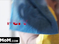 Stor kuk, Stora tuttar, Avsugning, Bystig, Par, Milf, Fitta, Tuttar