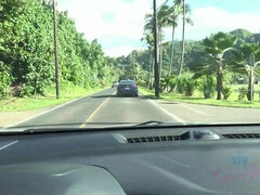 Leie, Strand, Braunhaarige, Freundin, Im freien, Pov, Muschi, Titten