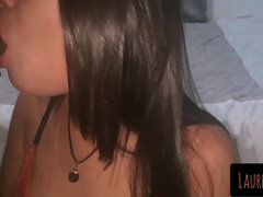 Amatør, Stor røv, Pik sutte, Brunette, Komme i munden, Fetish, Latinsk