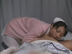 Exotic Japanese chick Azusa Akanishi, Sana Kanato, Yume Kimino in Crazy Handjobs, Nurse/Naasu JAV clip