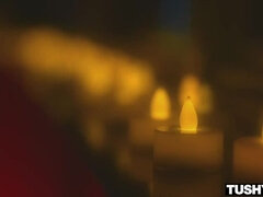 Zadek k puse, Kuřba, Brunetka, Na obličej, Prstění, Výprask, Olej, Jezdectví