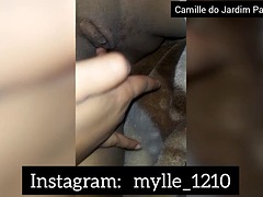 BRAND NEW CAMILLE LITTLE BITCH FROM JARDIM PAULISTANO IN PIRITUBA FELL ON THE NET ROLLING NAKED