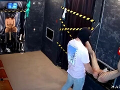 Bondage, Brunett, Fetisch, Grupp, Milf, Mamma, Orgie, Offentlig