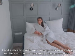 Μεγάλα βυζιά, Πίπα, Μελαχροινή, Στο πρόσωπο, Μασάζ, Ώριμη γυναίκα, Μαμά