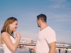 Tette grandi, Bionda, Schizzo di sborra, Toccando, Hardcore