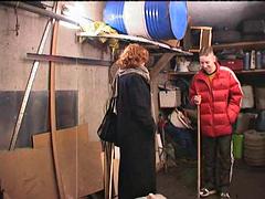 아마추어, 유럽인, 나이든, 밀프, 러시아인