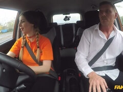 Busty Young Learner Needs A Pass