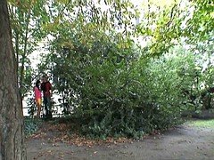 Horny couple get naughty in the public places