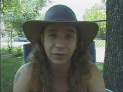 Horny brunette sucks black cock while getting fucked from behind