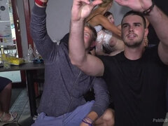 Anál, Kuřba, Dvojitá penetrácia, Žena, Fisting, Poníženie, Otrok, Voyeur