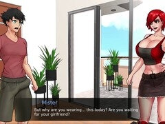Restricted with princesses gameplay featuring big boobs and a sexy visual novel experience
