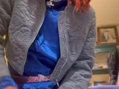 Striekanie semena, Dildo, Homemade, Masturbácia, Stockings, Vibrátor