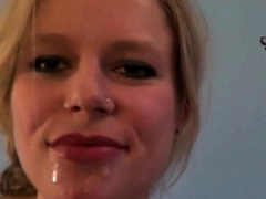 Ξανθιά, Χύσιμο, Στο πρόσωπο, Ηδ, Έφηβος