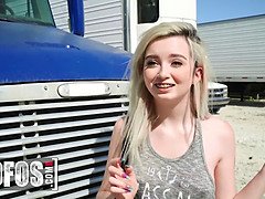 Lexi Lore Sucks Jesse Black's Dick And Asks Him For A Favor, To Fuck Her In His Truck