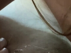 Fucking Another Man's Wife's Drooling Head, Filling My Mouth with Cum