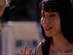 Popó, Fekete, Műcerka, Csókolózás, Leszbikus, Nyalás, Begyek, Játékszerek